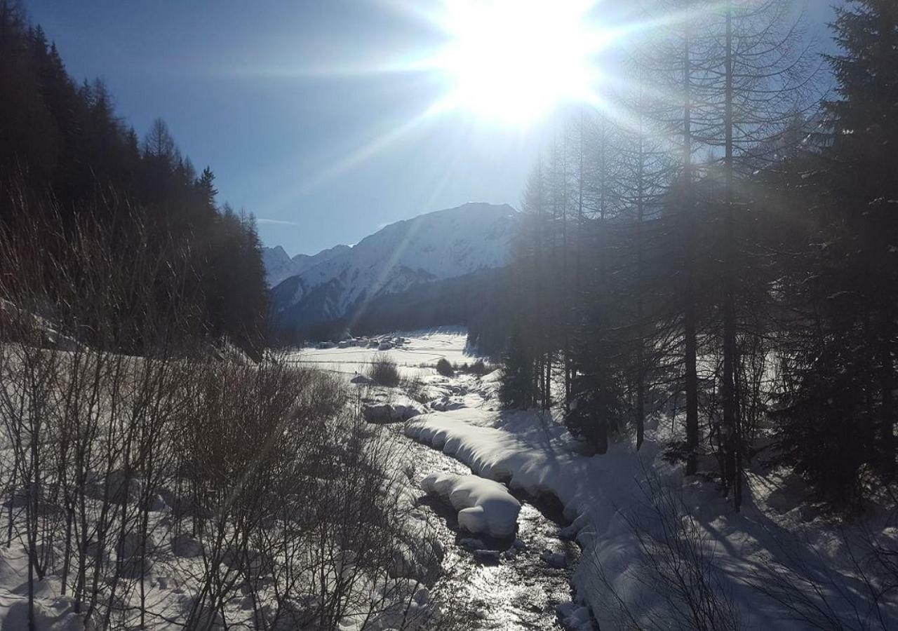 Fuldera Daint Chasa Zanoli Whg Im Zweiten Stock Bagian luar foto